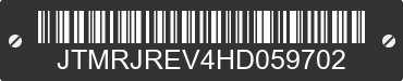 2017 TOYOTA RAV4 JTMRJREV4HD059702 VIN decoded
