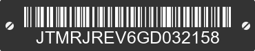 2016 TOYOTA RAV4 JTMRJREV6GD032158 VIN decoded