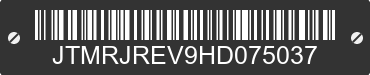 2017 TOYOTA RAV4 JTMRJREV9HD075037 VIN decoded