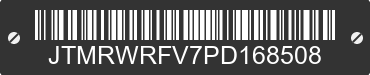 2023 TOYOTA RAV4 JTMRWRFV7PD168508 VIN decoded