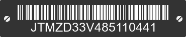 2008 TOYOTA RAV4 JTMZD33V485110441 VIN decoded