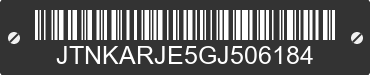 2016 TOYOTA Scion iM JTNKARJE5GJ506184 VIN decoded