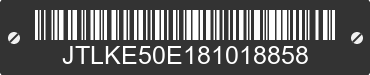 2008 TOYOTA Scion xB JTLKE50E181018858 VIN decoded