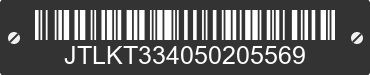 2005 TOYOTA Scion xB JTLKT334050205569 VIN decoded