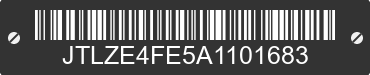 2010 TOYOTA Scion xB JTLZE4FE5A1101683 VIN decoded