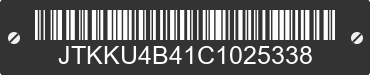 2012 TOYOTA SCION xD JTKKU4B41C1025338 VIN decoded