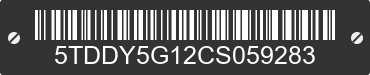 2012 TOYOTA Sequoia 5TDDY5G12CS059283 VIN decoded