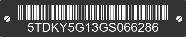 2016 TOYOTA Sequoia 5TDKY5G13GS066286 VIN decoded
