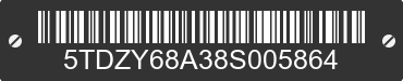 2008 TOYOTA Sequoia 5TDZY68A38S005864 VIN decoded