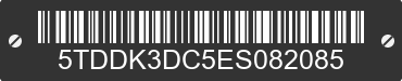 2014 TOYOTA Sienna 5TDDK3DC5ES082085 VIN decoded