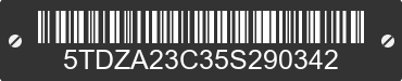 2005 TOYOTA Sienna 5TDZA23C35S290342 VIN decoded