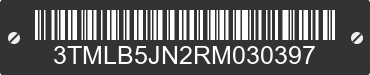2024 TOYOTA Tacoma 3TMLB5JN2RM030397 VIN decoded