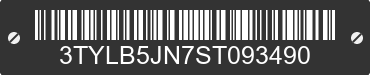 2025 TOYOTA Tacoma 3TYLB5JN7ST093490 VIN decoded