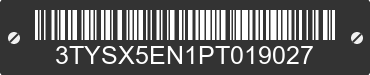 2023 TOYOTA Tacoma 3TYSX5EN1PT019027 VIN decoded