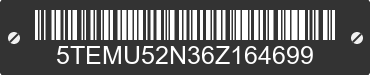 2006 TOYOTA Tacoma 5TEMU52N36Z164699 VIN decoded
