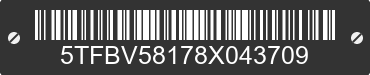 2008 TOYOTA Tundra 5TFBV58178X043709 VIN decoded