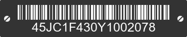 2000 TRAILMASTER/VANGUARD Trailmaster/Vanguard 45JC1F430Y1002078 VIN decoded