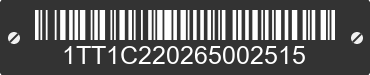 2006 TRANSCRAFT Transcraft 1TT1C220265002515 VIN decoded
