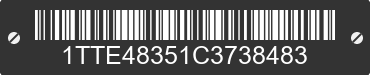 1982 TRANSCRAFT Transcraft 1TTE48351C3738483 VIN decoded