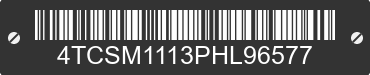 2023 TRITON Triton 4TCSM1113PHL96577 VIN decoded