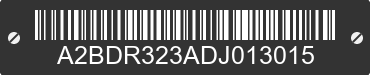 2013 USA MOTORTOYS USA Motortoys A2BDR323ADJ013015 VIN decoded