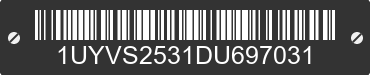 2013 UTILITY TRAILER MANUFACTURER Utility Trailer Manufacturer 1UYVS2531DU697031 VIN decoded