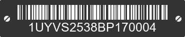 2011 UTILITY TRAILER MANUFACTURER Utility Trailer Manufacturer 1UYVS2538BP170004 VIN decoded