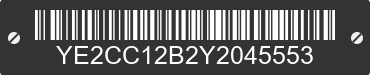 2000 VAN HOOL Commuter Coach YE2CC12B2Y2045553 VIN decoded