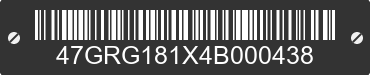 2004 VENTURE TRAILERS Venture Trailers, Inc. 47GRG181X4B000438 VIN decoded