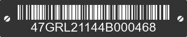 2004 VENTURE TRAILERS Venture Trailers, Inc. 47GRL21144B000468 VIN decoded