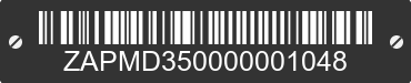 0 VESPA GTS / GTV ZAPMD350000001048 VIN decoded