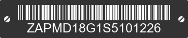 2025 VESPA Primavera / Sprint 150 ZAPMD18G1S5101226 VIN decoded