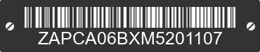 2021 VESPA Primavera / Sprint 50 ZAPCA06BXM5201107 VIN decoded