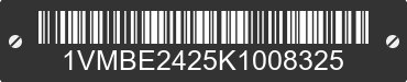 2019 V/M CUSTOM BOAT TRAILERS V/M Custom Boat Trailers 1VMBE2425K1008325 VIN decoded