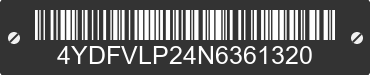 2022 VOLANTE Volante 4YDFVLP24N6361320 VIN decoded