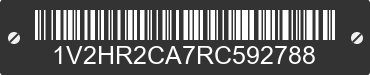 2024 VOLKSWAGEN Atlas 1V2HR2CA7RC592788 VIN decoded