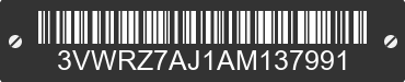 2010 VOLKSWAGEN Jetta 3VWRZ7AJ1AM137991 VIN decoded