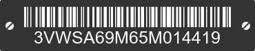 2005 VOLKSWAGEN Jetta 3VWSA69M65M014419 VIN decoded