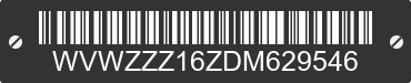1983 VOLKSWAGEN Jetta WVWZZZ16ZDM629546 VIN decoded