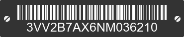 2022 VOLKSWAGEN Tiguan 3VV2B7AX6NM036210 VIN decoded