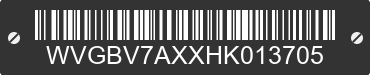 2017 VOLKSWAGEN Tiguan WVGBV7AXXHK013705 VIN decoded