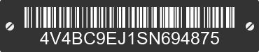 2025 VOLVO TRUCK NEW VNL 4V4BC9EJ1SN694875 VIN decoded