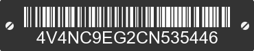 2012 VOLVO TRUCK VNL 4V4NC9EG2CN535446 VIN decoded