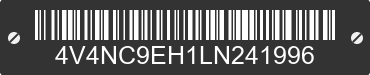 2020 VOLVO TRUCK VNL 4V4NC9EH1LN241996 VIN decoded