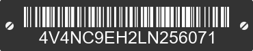 2020 VOLVO TRUCK VNL 4V4NC9EH2LN256071 VIN decoded