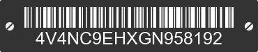 2016 VOLVO TRUCK VNL 4V4NC9EHXGN958192 VIN decoded