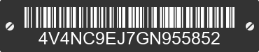 2016 VOLVO TRUCK VNL 4V4NC9EJ7GN955852 VIN decoded