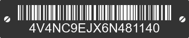 2006 VOLVO TRUCK VNL 4V4NC9EJX6N481140 VIN decoded