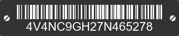 2007 VOLVO TRUCK VNL 4V4NC9GH27N465278 VIN decoded