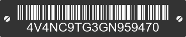 2016 VOLVO TRUCK VNL 4V4NC9TG3GN959470 VIN decoded